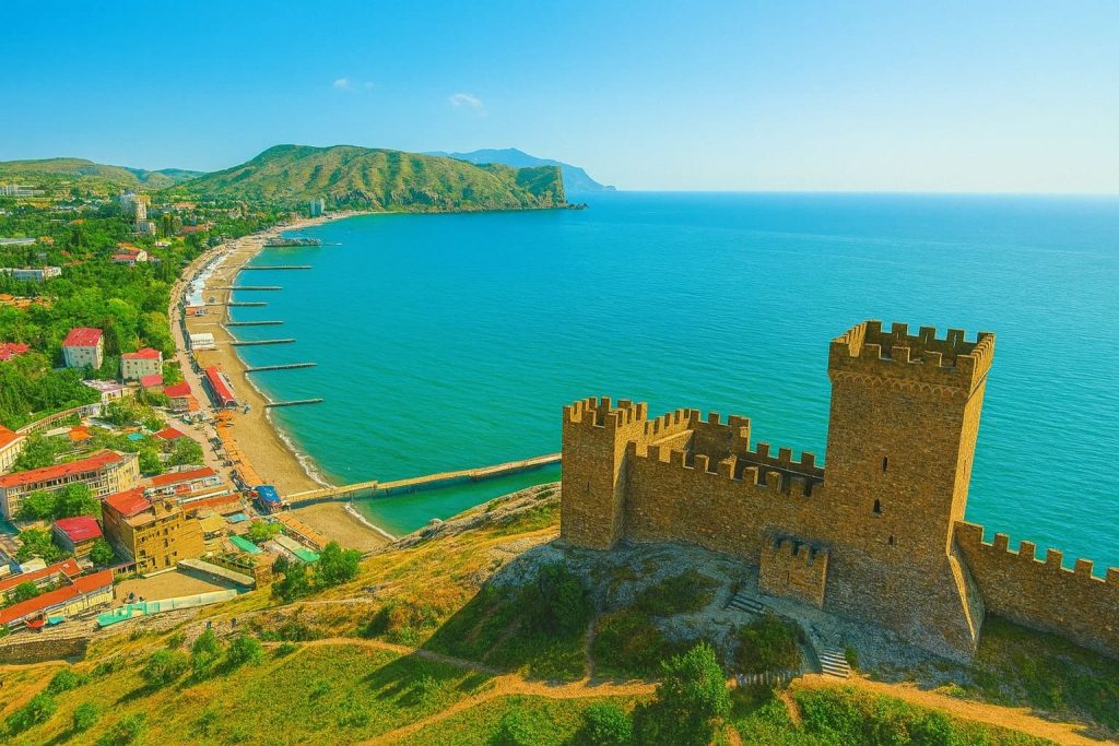 Феодосия панорама